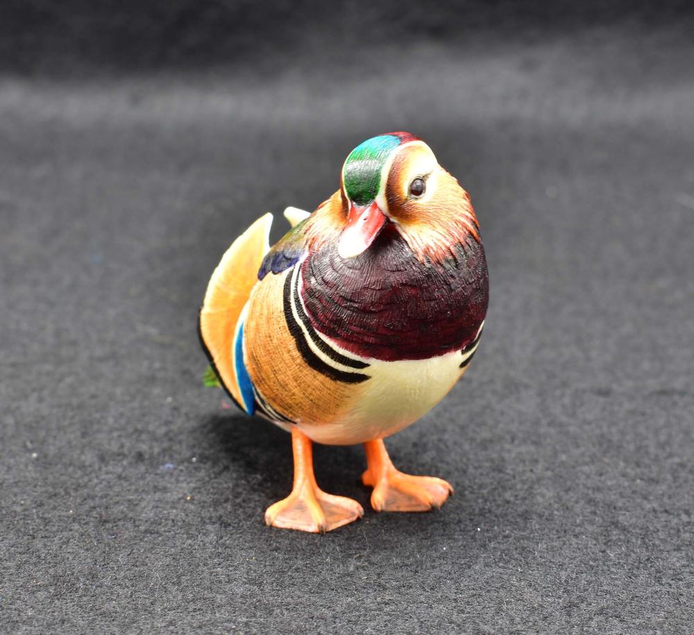 JAPANESE PAINTED OKIMONO OF A