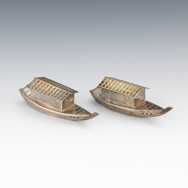 JAPANESE PAIR OF 950 STERLING