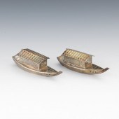 JAPANESE PAIR OF 950 STERLING