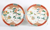 JAPANESE PAIR OF IMARI CHARGER