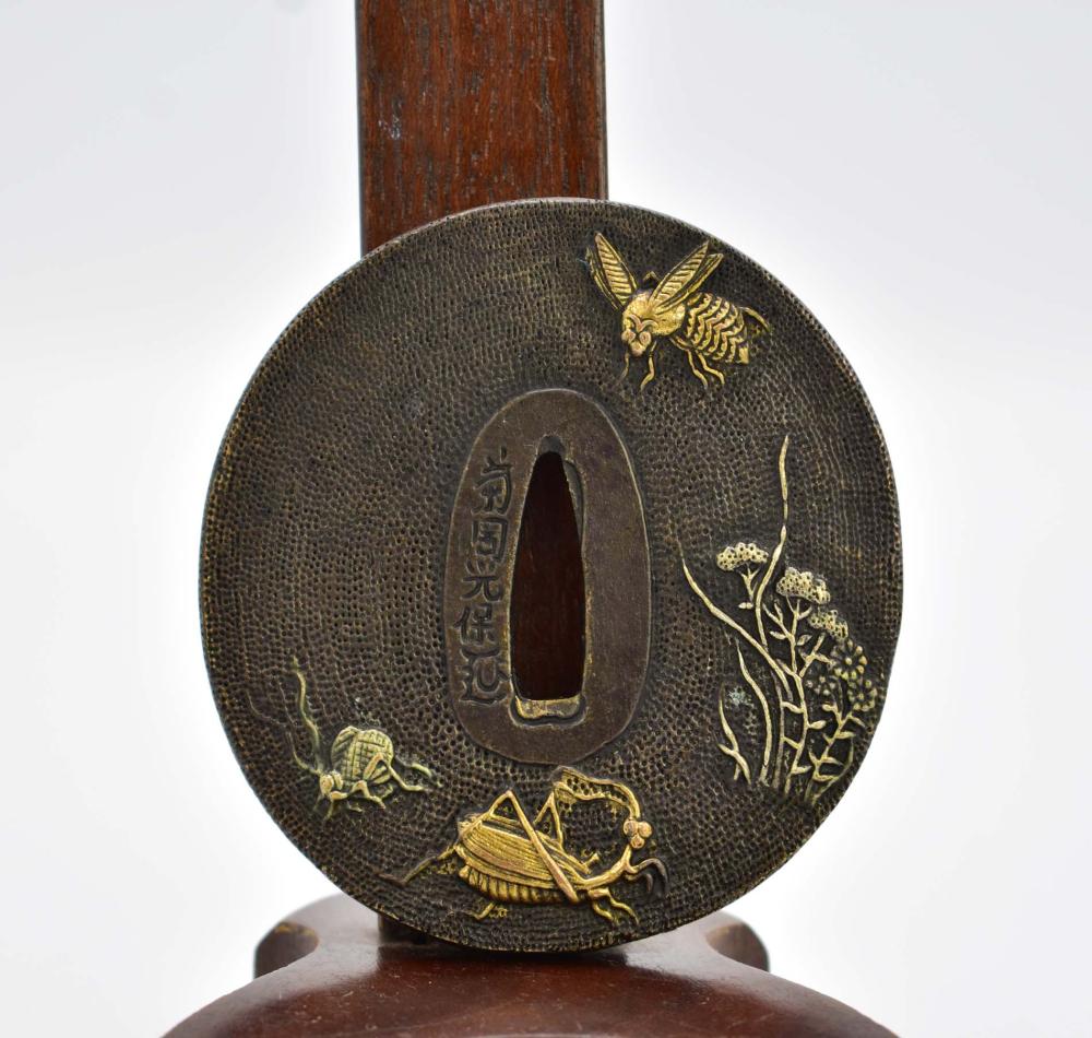 JAPANESE PARCEL GILT BRONZE