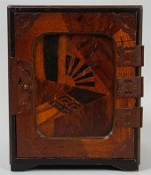 JAPANESE PARQUETRY INRO BAKO (