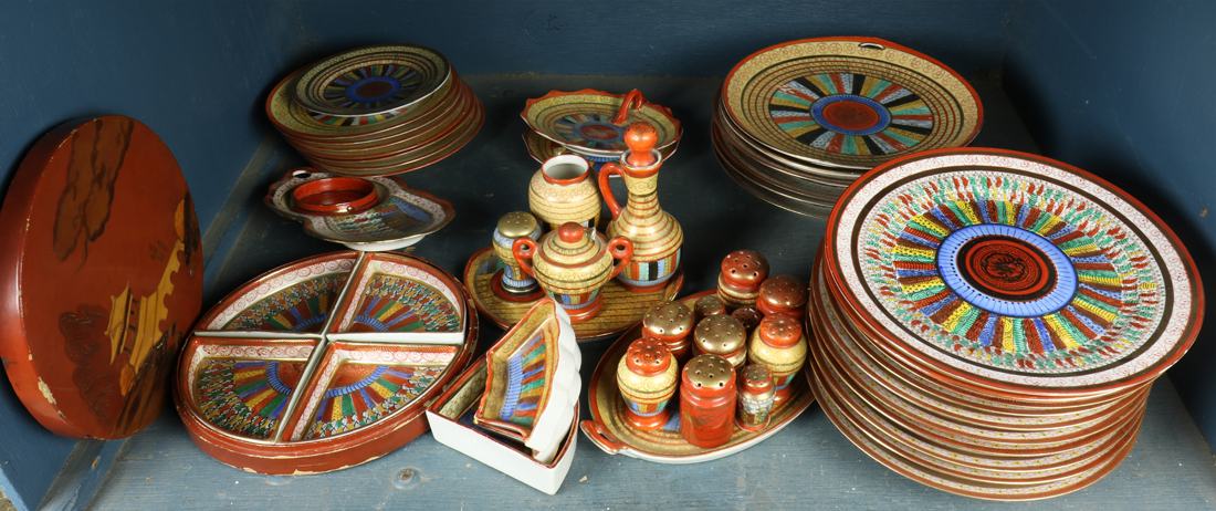 JAPANESE PARTIAL DINNER SERVICE