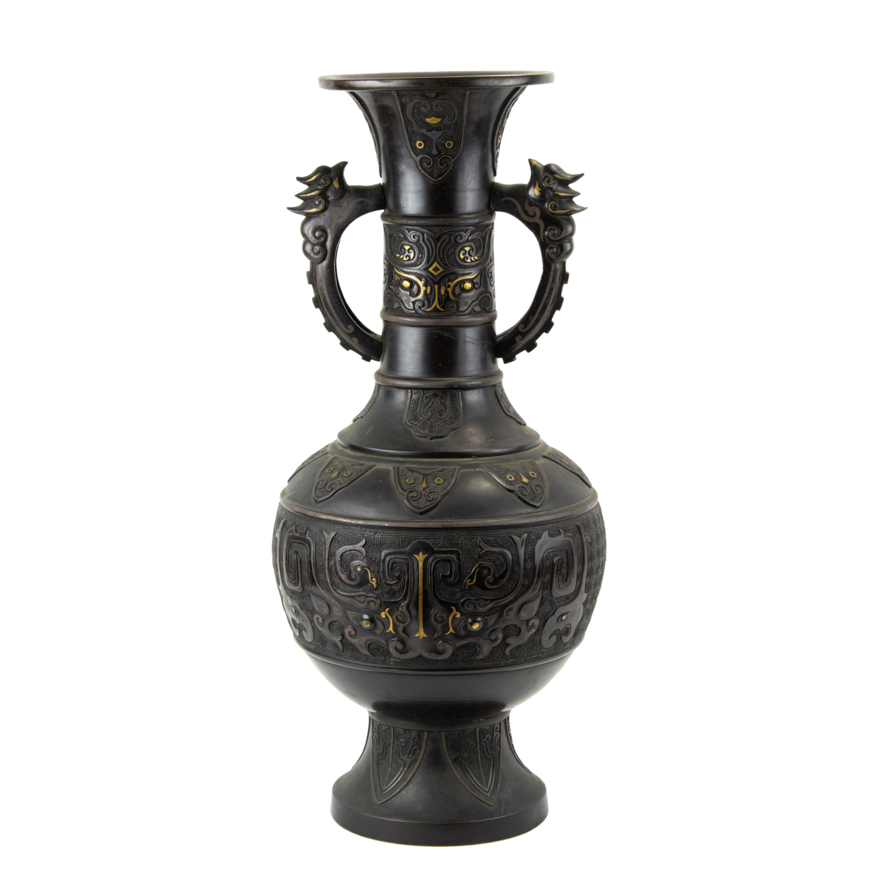 JAPANESE PATINATED AND