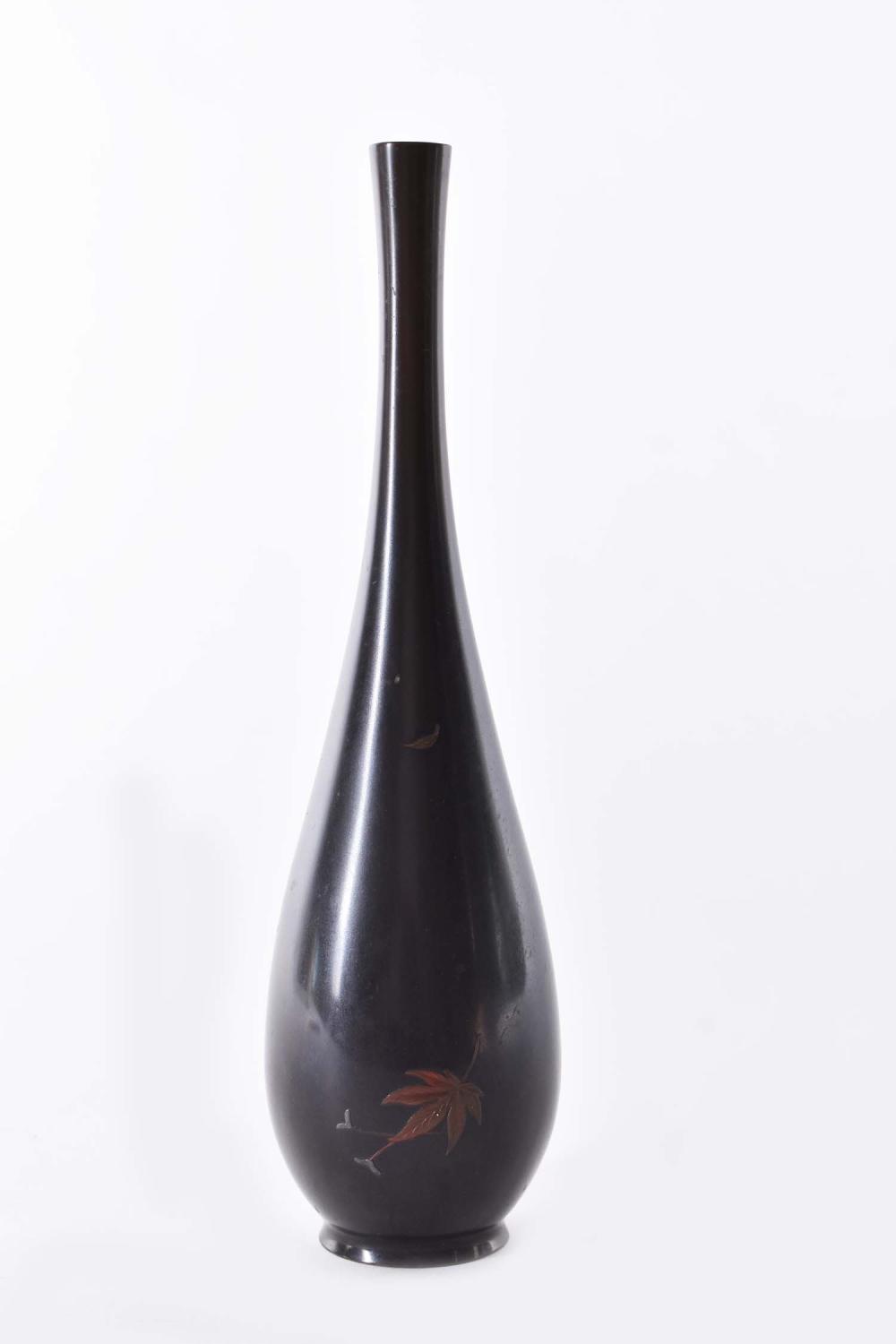 JAPANESE PATINATED BRONZE