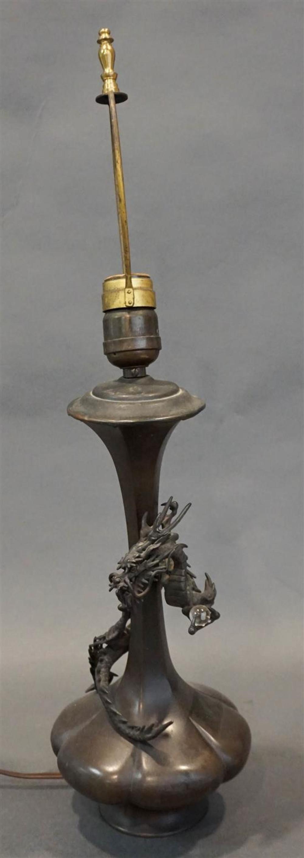 JAPANESE PATINATED BRONZE DRAGON