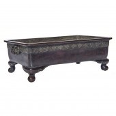 JAPANESE PATINATED BRONZE SUIB