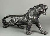 JAPANESE PATINATED METAL FIGUR