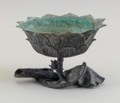JAPANESE PATINATED METAL IKEBA