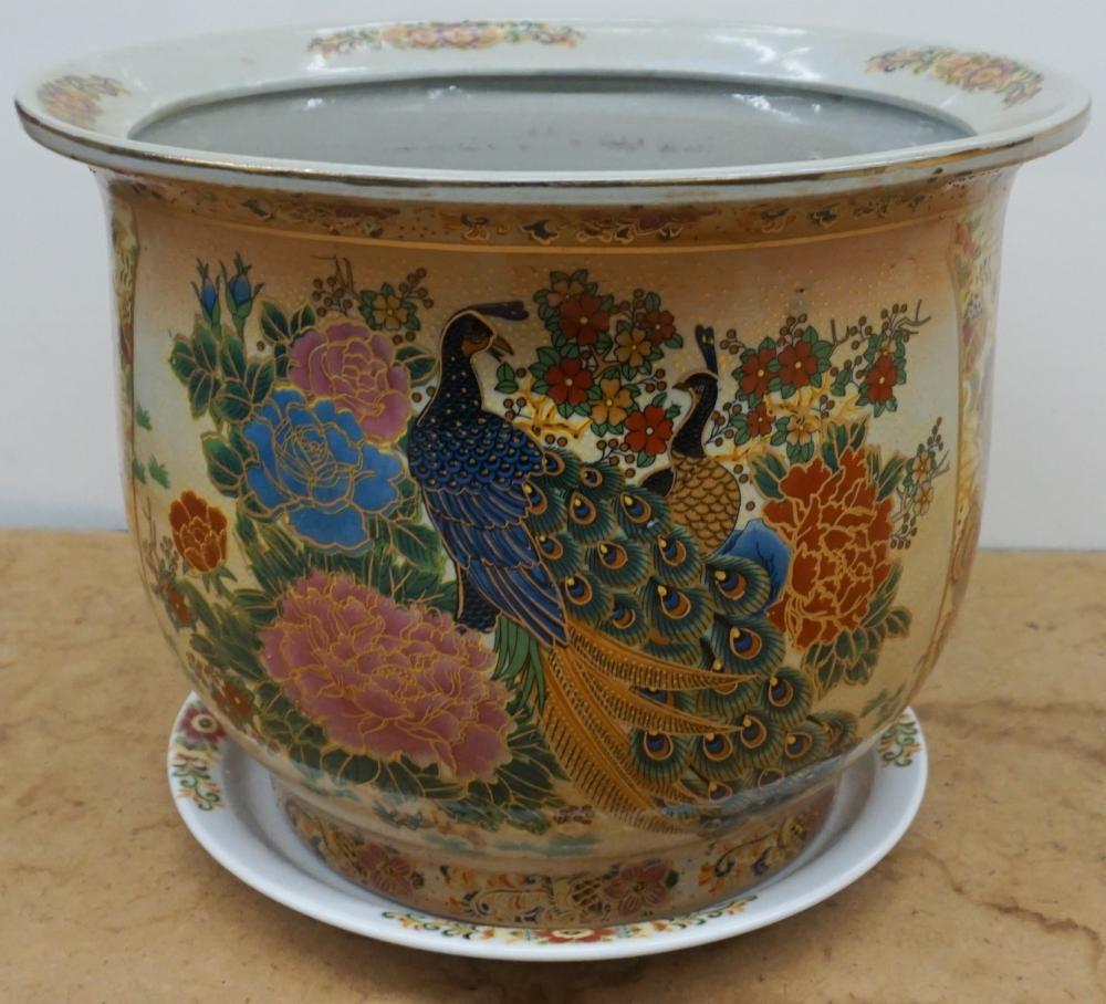 JAPANESE PEACOCK DECORATED