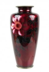 JAPANESE PIGEON BLOOD ENAMEL G