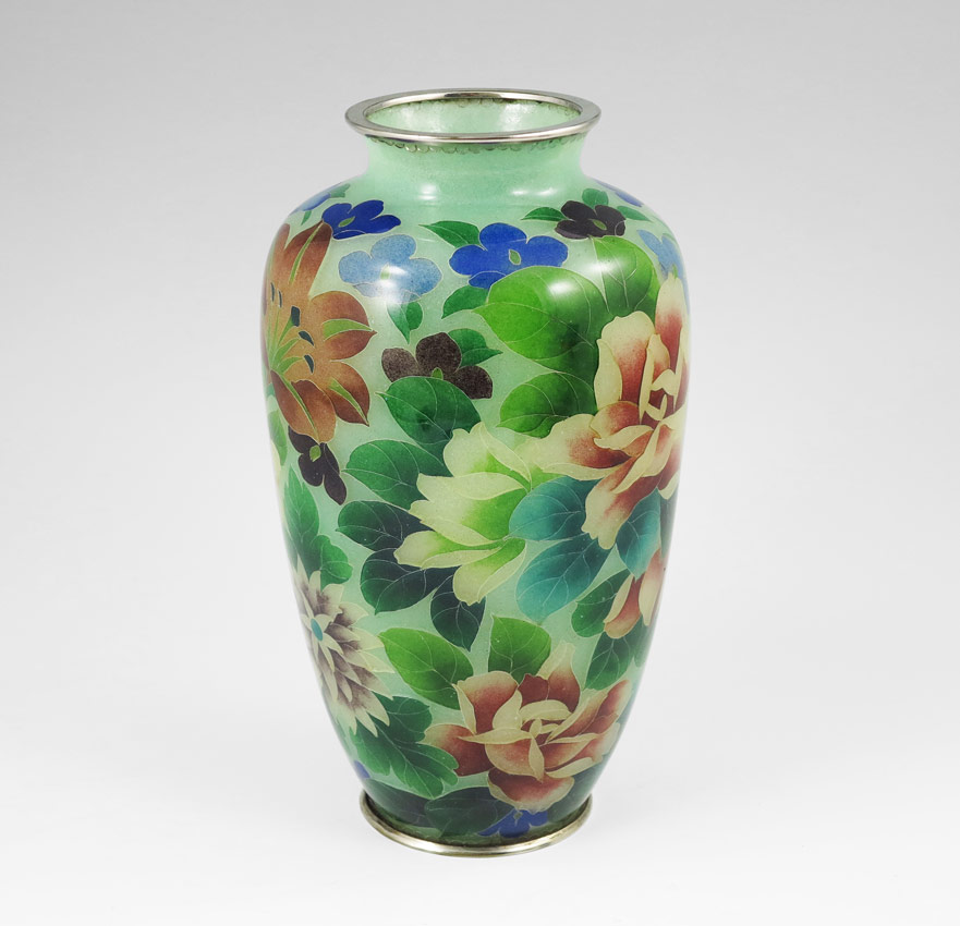 JAPANESE PLIQUE A JOUR CLOISONNE