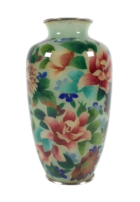 JAPANESE PLIQUE A JOUR CLOISONNE