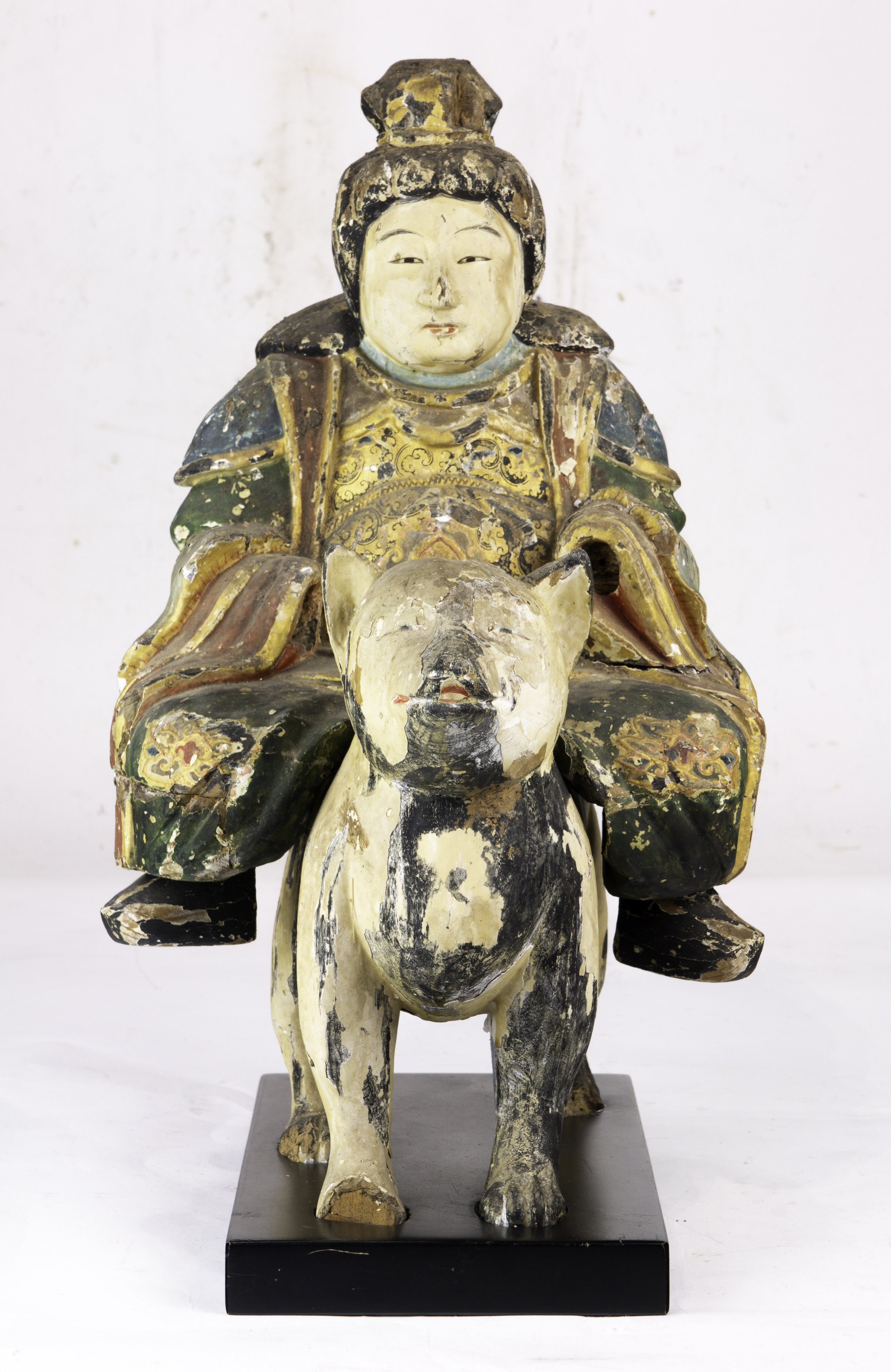 JAPANESE POLYCHROME LACQUERED