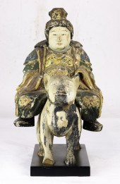 JAPANESE POLYCHROME LACQUERED