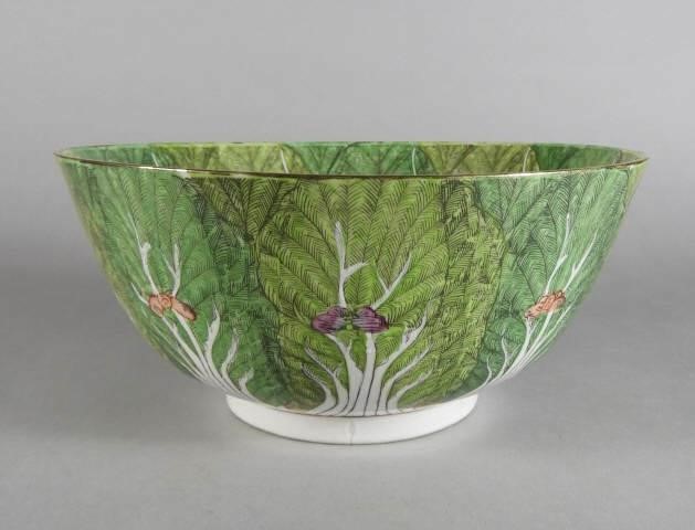 JAPANESE PORCELAIN CENTER BOWL, CA.