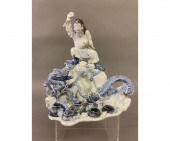 Japanese porcelain figural gro