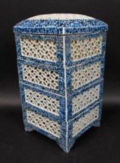 JAPANESE PORCELAIN OPENWORK JU