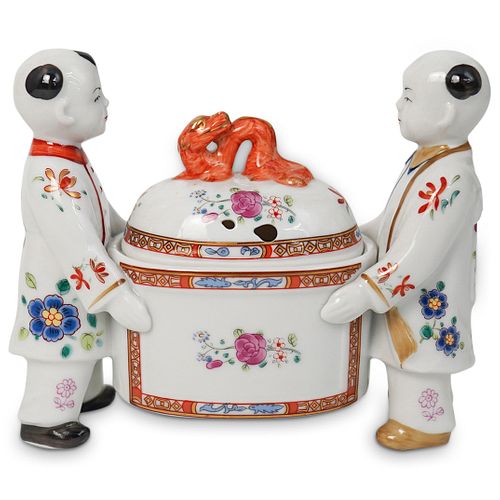 JAPANESE PORCELAIN POTPOURRI
