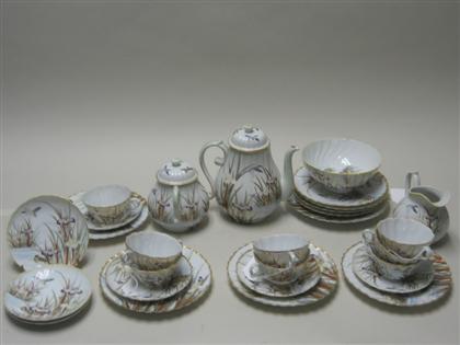 Japanese porcelain tea service   