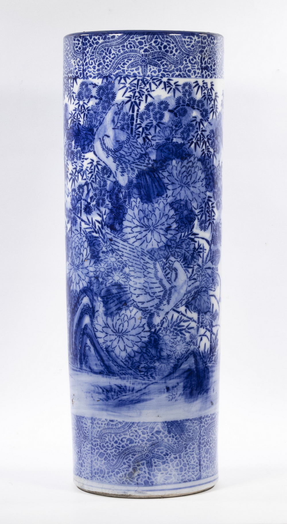 JAPANESE PORCELAIN UMBRELLA STAND