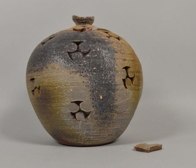 JAPANESE POTTERY JARJapanese jar
