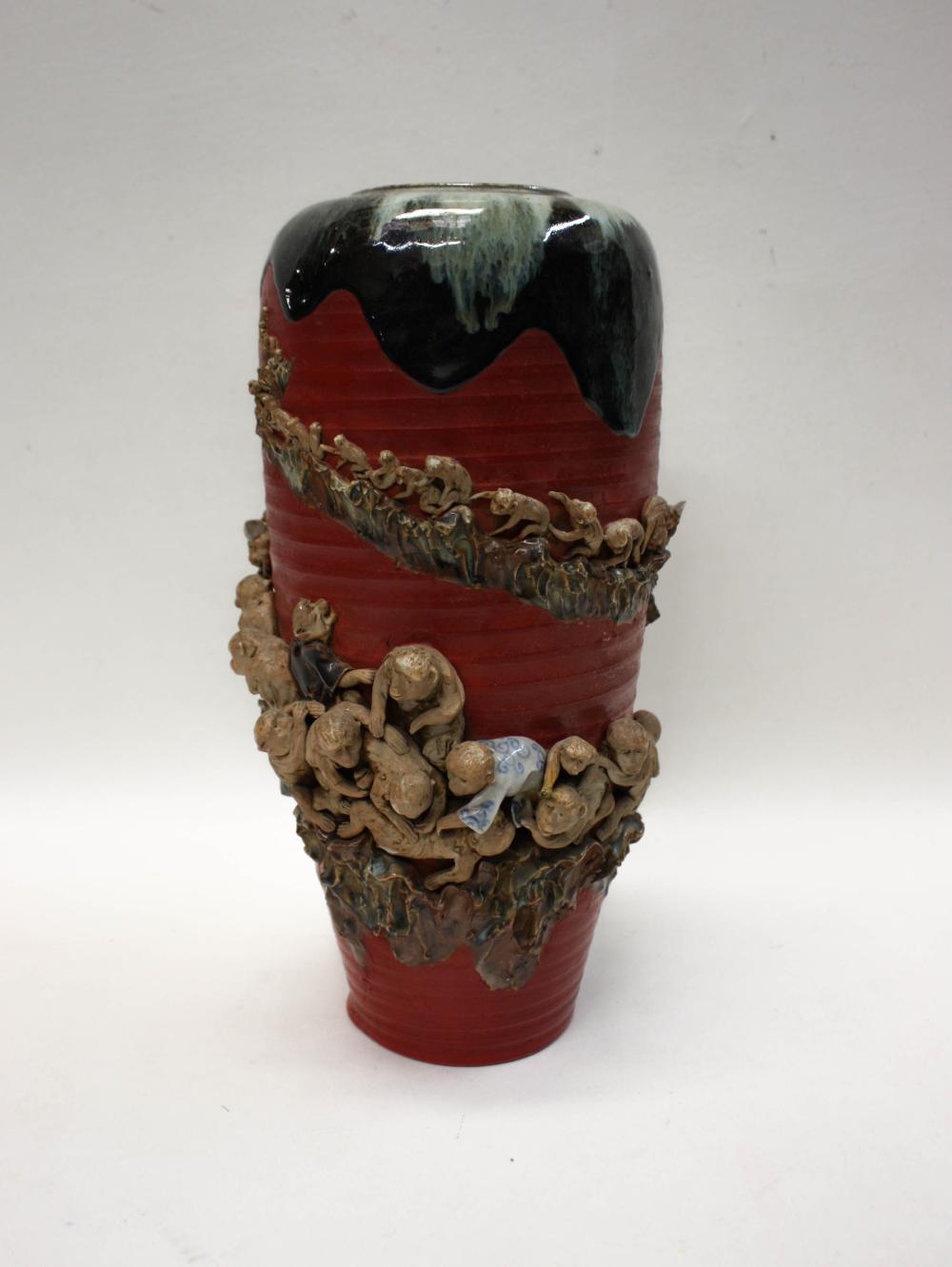 JAPANESE POTTERY SUMIDA GAWA