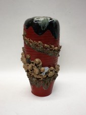 JAPANESE POTTERY SUMIDA GAWA V