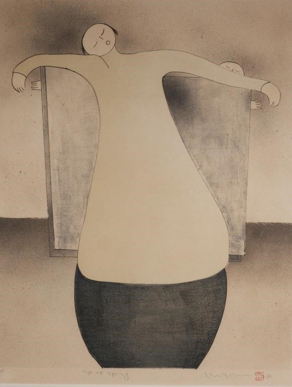 JAPANESE PRINT, ILLEGIBLY