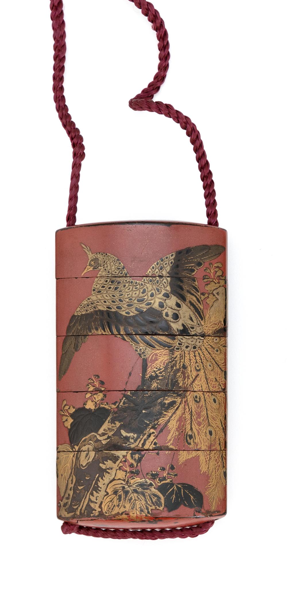 JAPANESE RED, BLACK AND GOLD