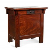 JAPANESE RED STAINED ELM COFFE
