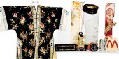 Japanese robe sashes and objec