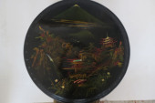 JAPANESE ROUND TEA TABLE WITH
