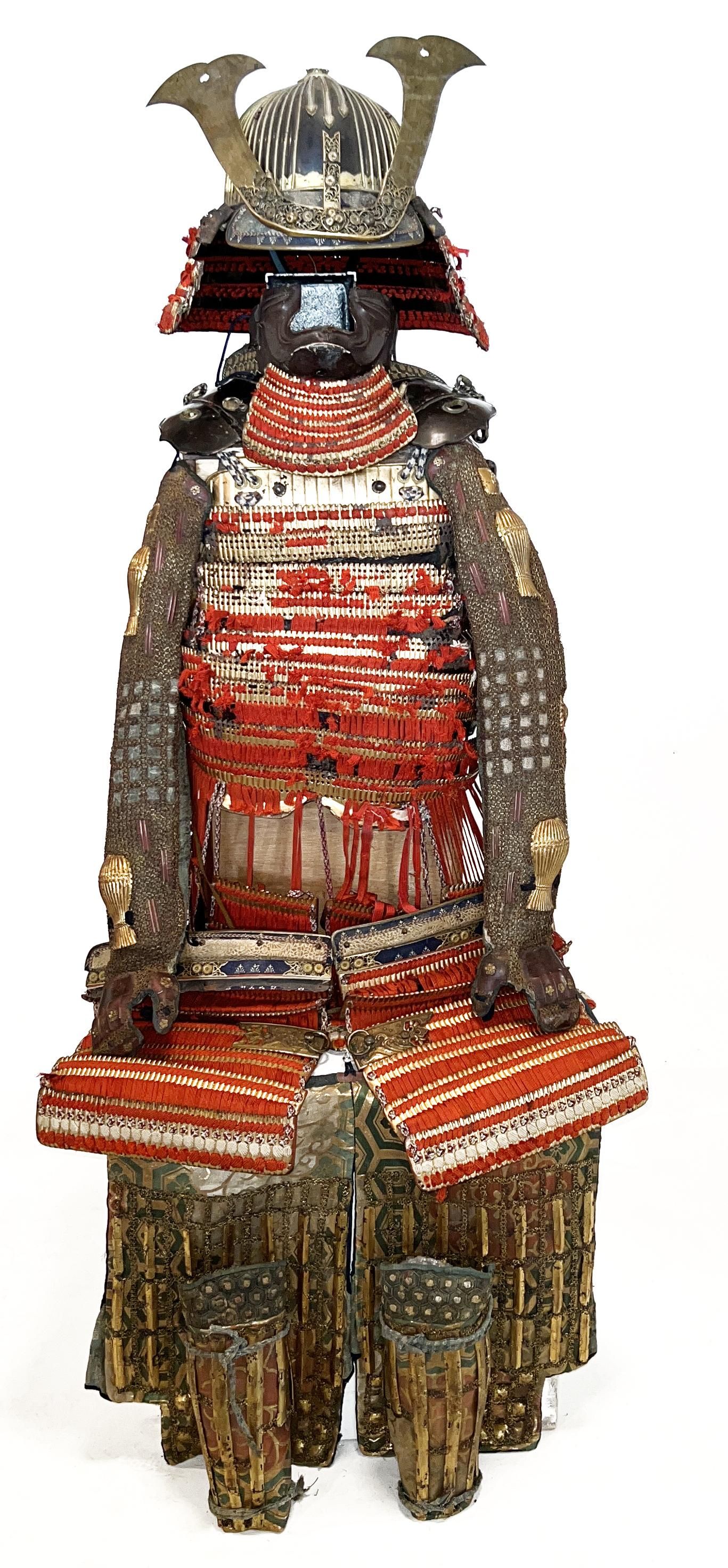 JAPANESE SAMURAI SUIT OF ARMOR,