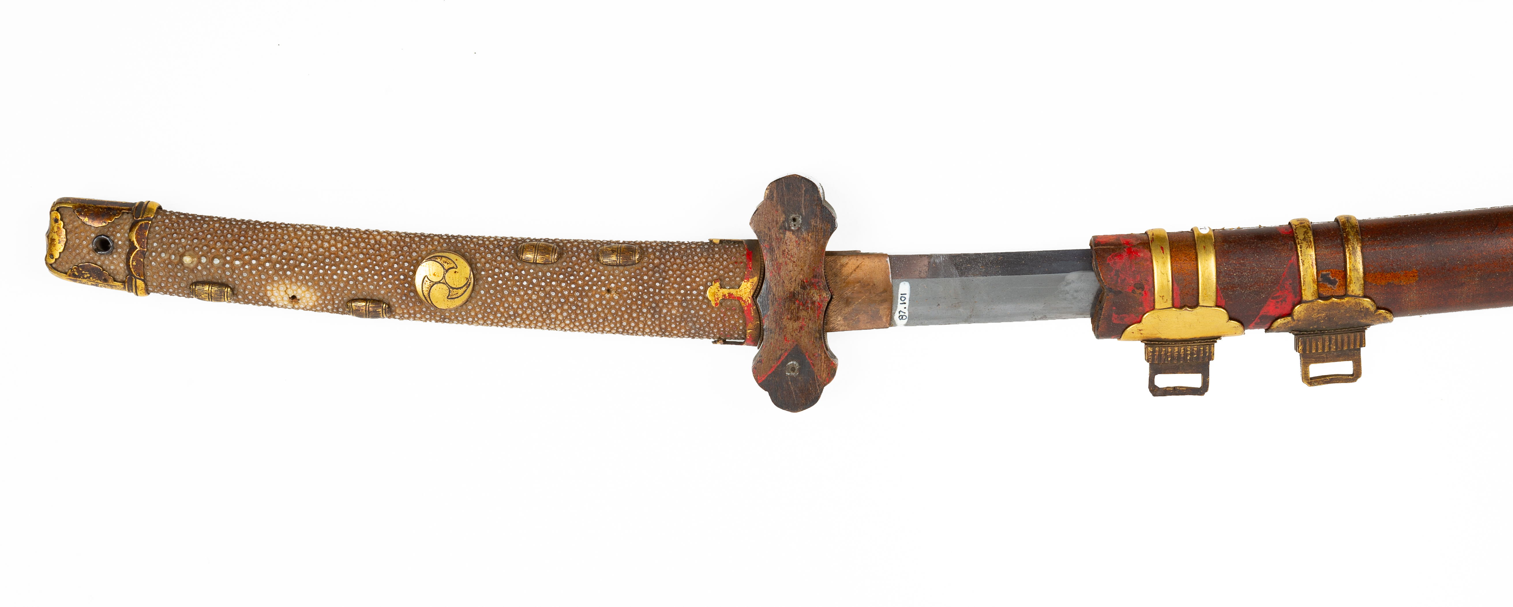 JAPANESE SAMURAI SWORD With lacquer