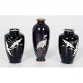 Japanese Sato Cabinet Vases Ja