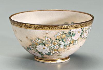 Japanese satsuma cup, finely