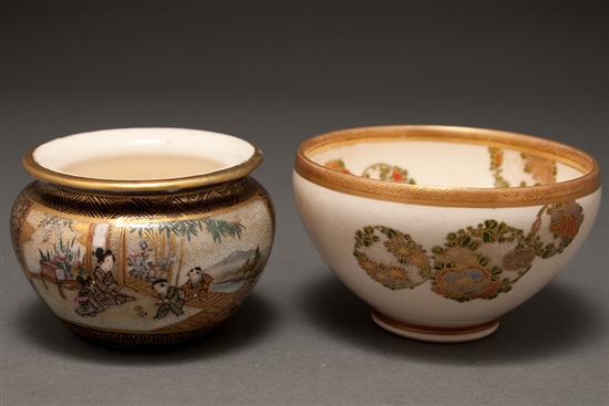 Japanese Satsuma earthenware