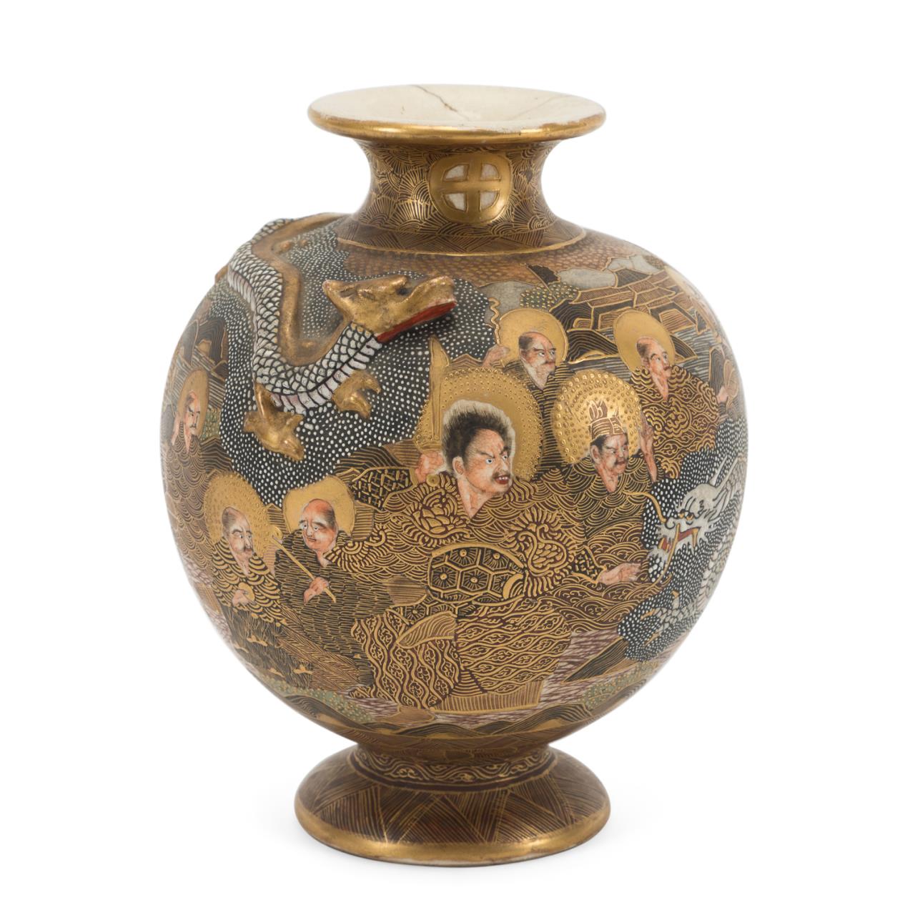 JAPANESE SATSUMA IMMORTAL MOTIF