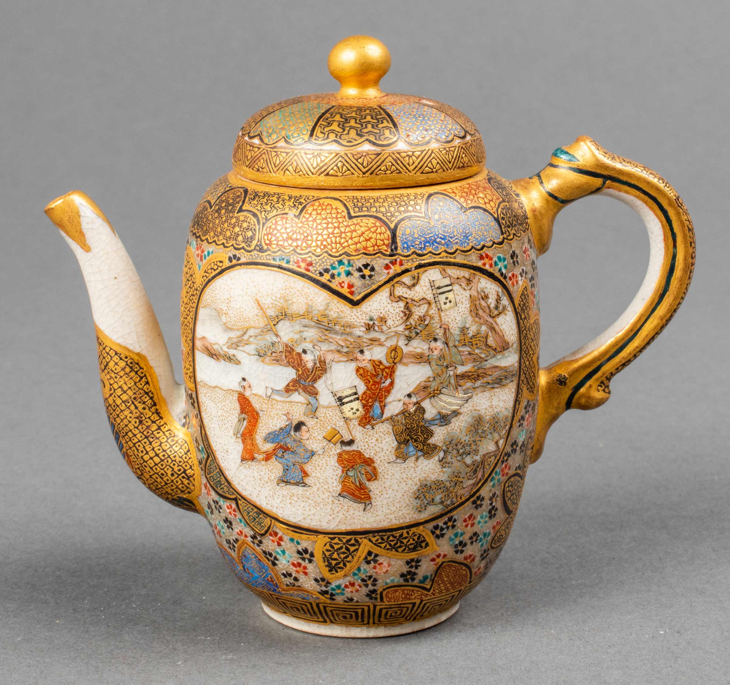 JAPANESE SATSUMA PORCELAIN