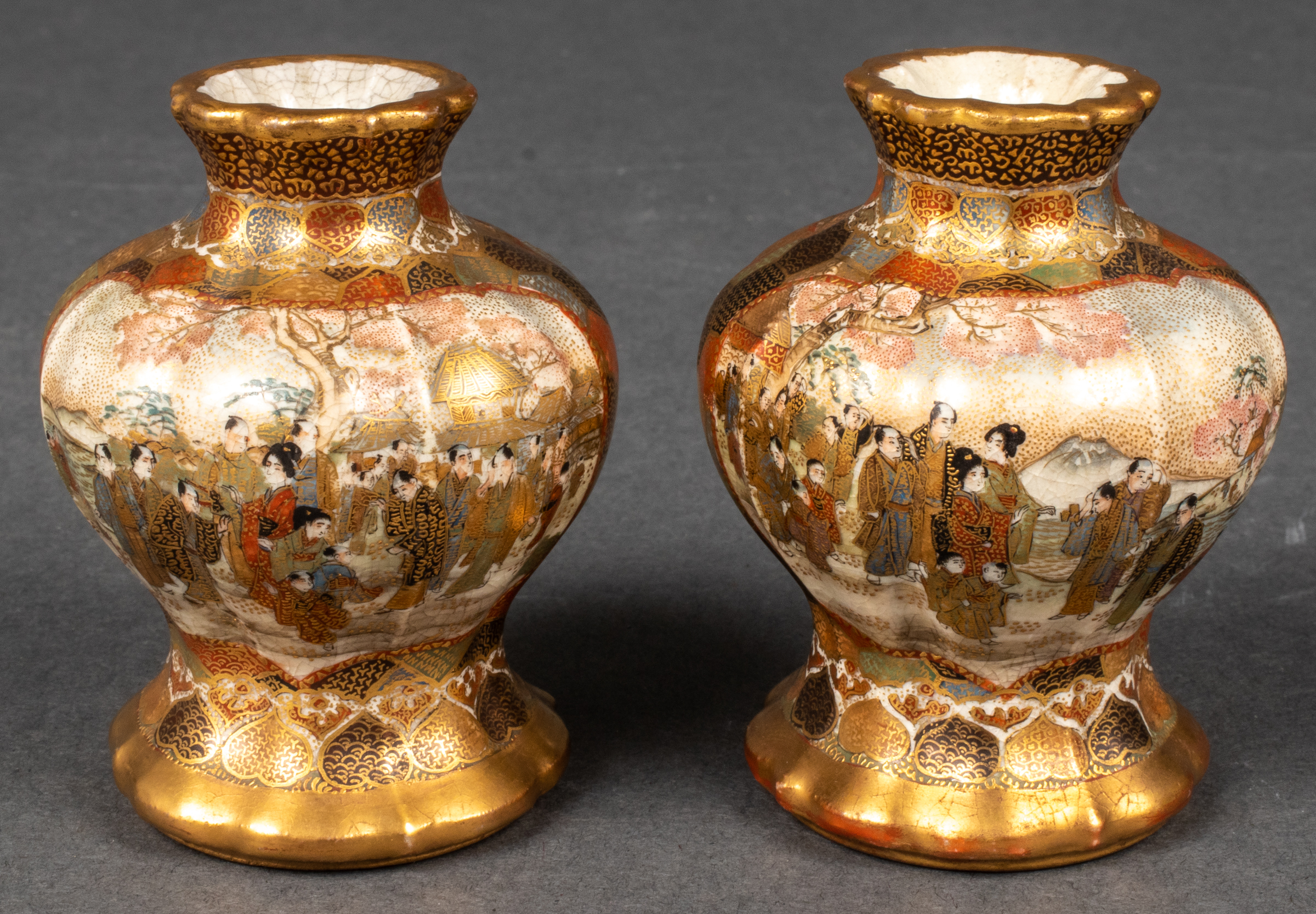 JAPANESE SATSUMA PORCELAIN