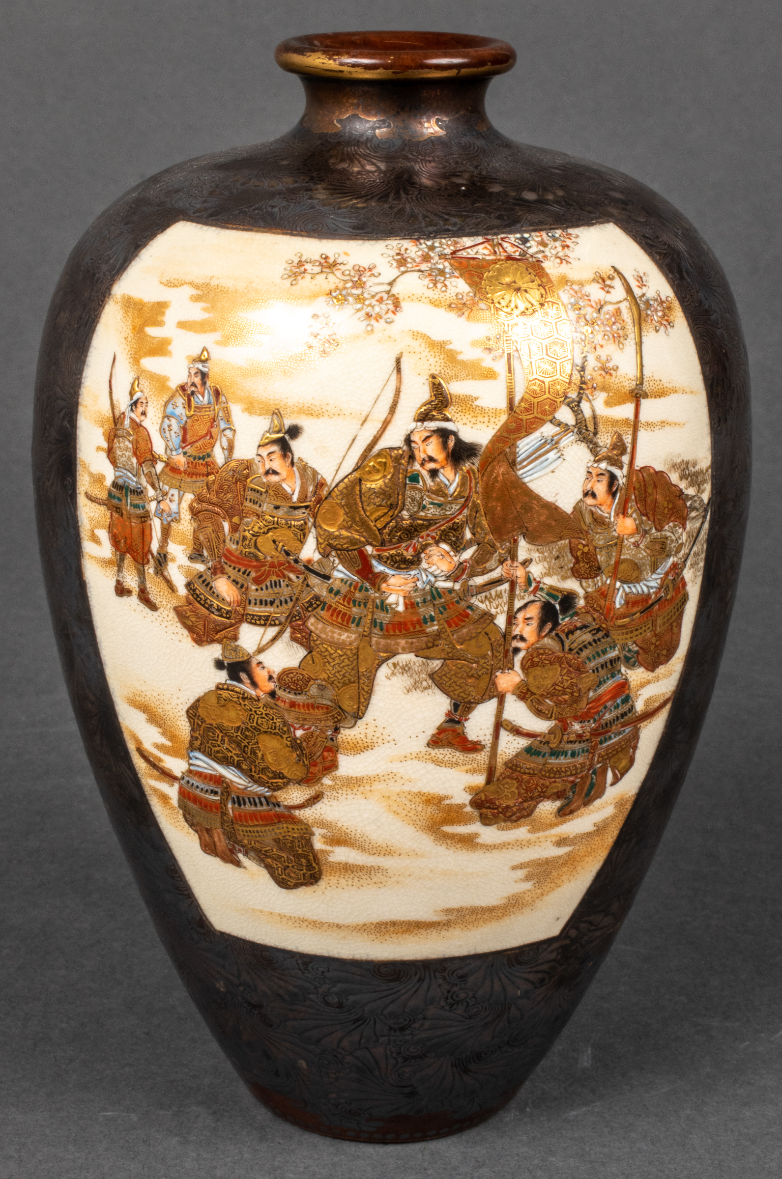 JAPANESE SATSUMA PORCELAIN