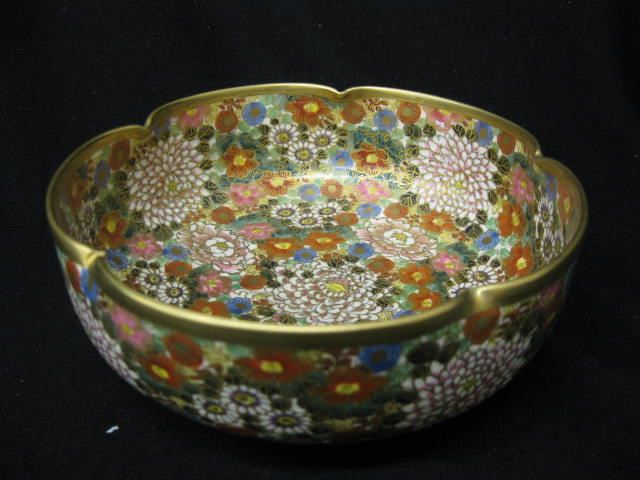 Japanese Satsuma Pottery Bowl