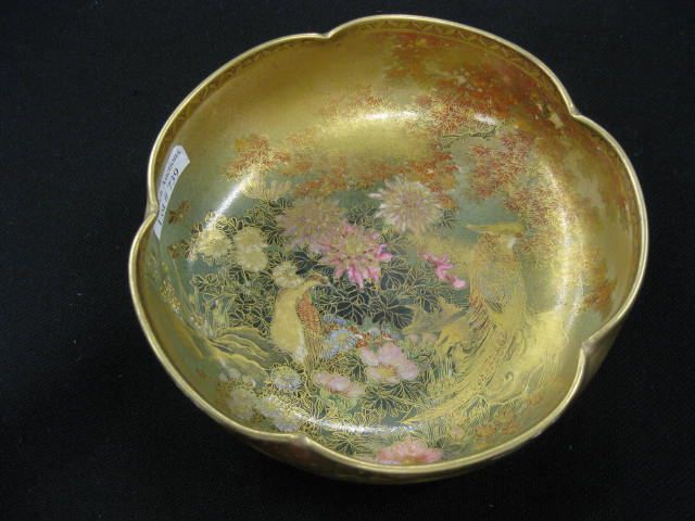 Japanese Satsuma Pottery Bowl