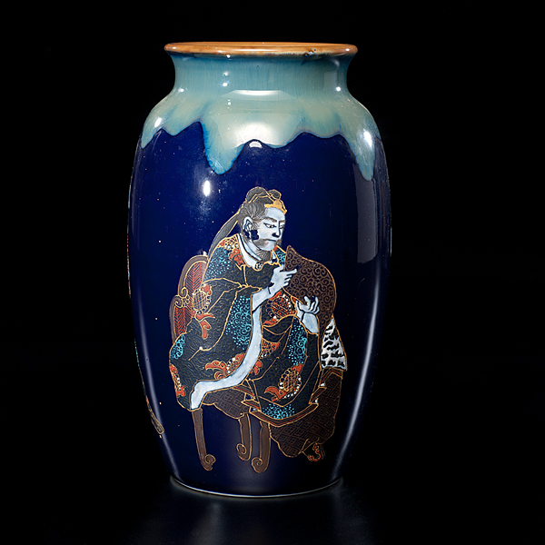 Japanese Satsuma-Style Vase