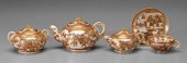 Japanese satsuma tea set, asse