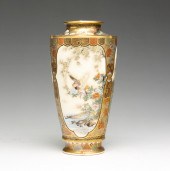 JAPANESE SATSUMA VASE. Meiji p
