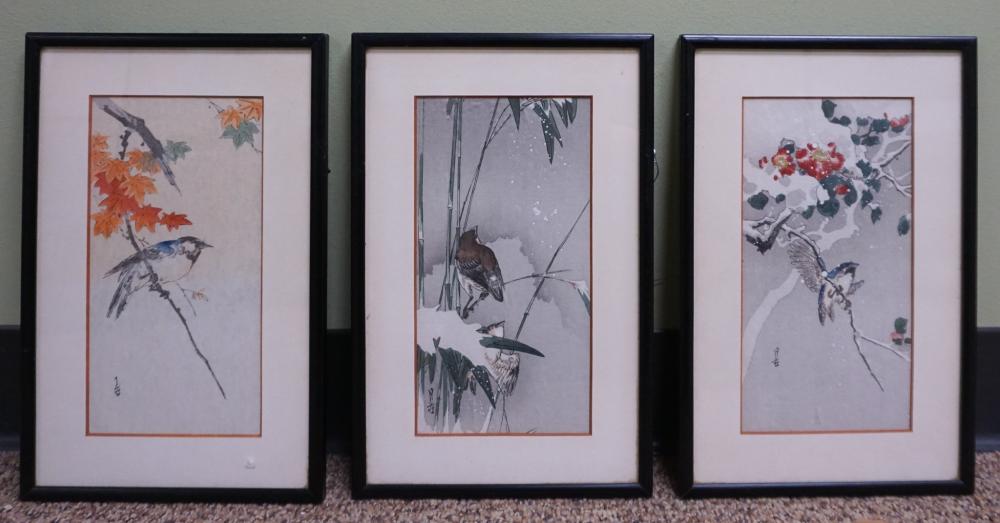 JAPANESE SCHOOL 20TH CENTURY, BIRDS