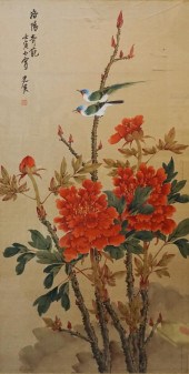JAPANESE SCHOOL, BIRDS ON FLOW
