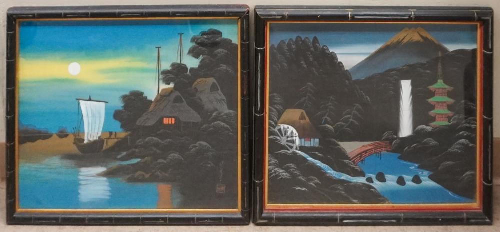 JAPANESE SCHOOL, LANDSCAPES, TWO